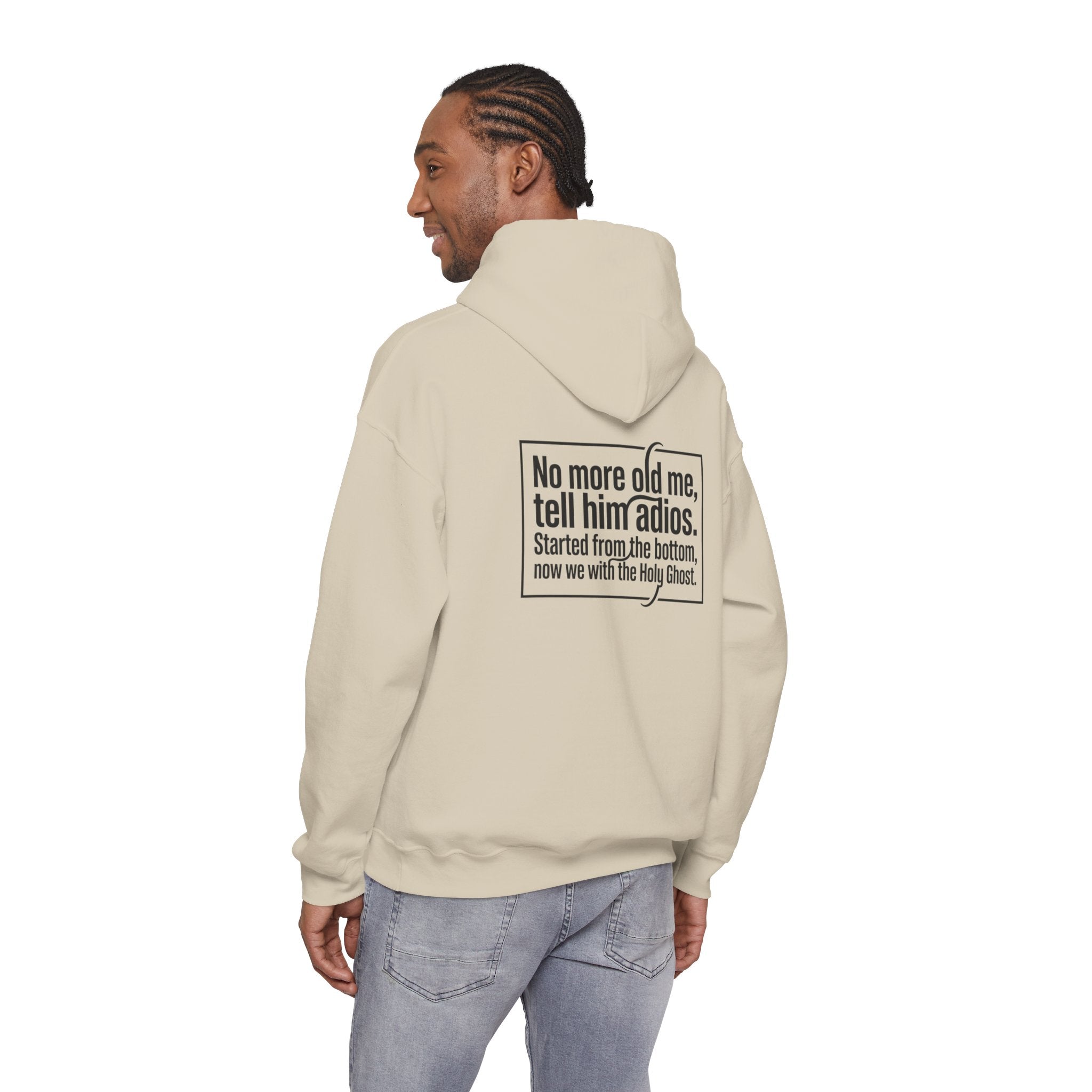 Love God "No More Old Me" Christian Hoodie
