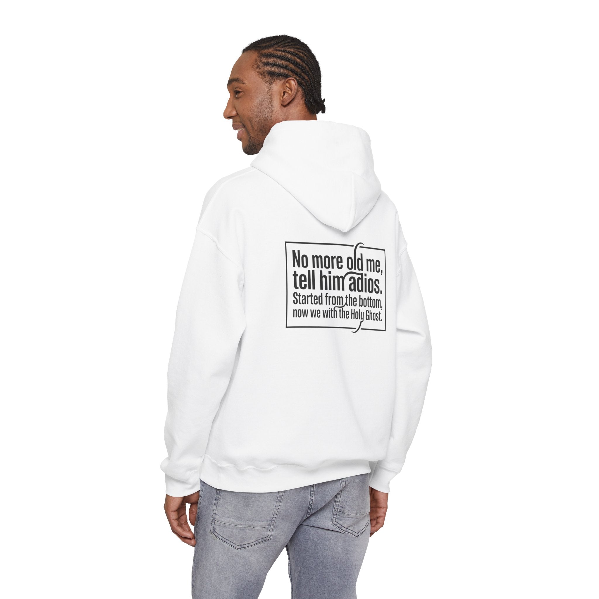 Love God "No More Old Me" Christian Hoodie