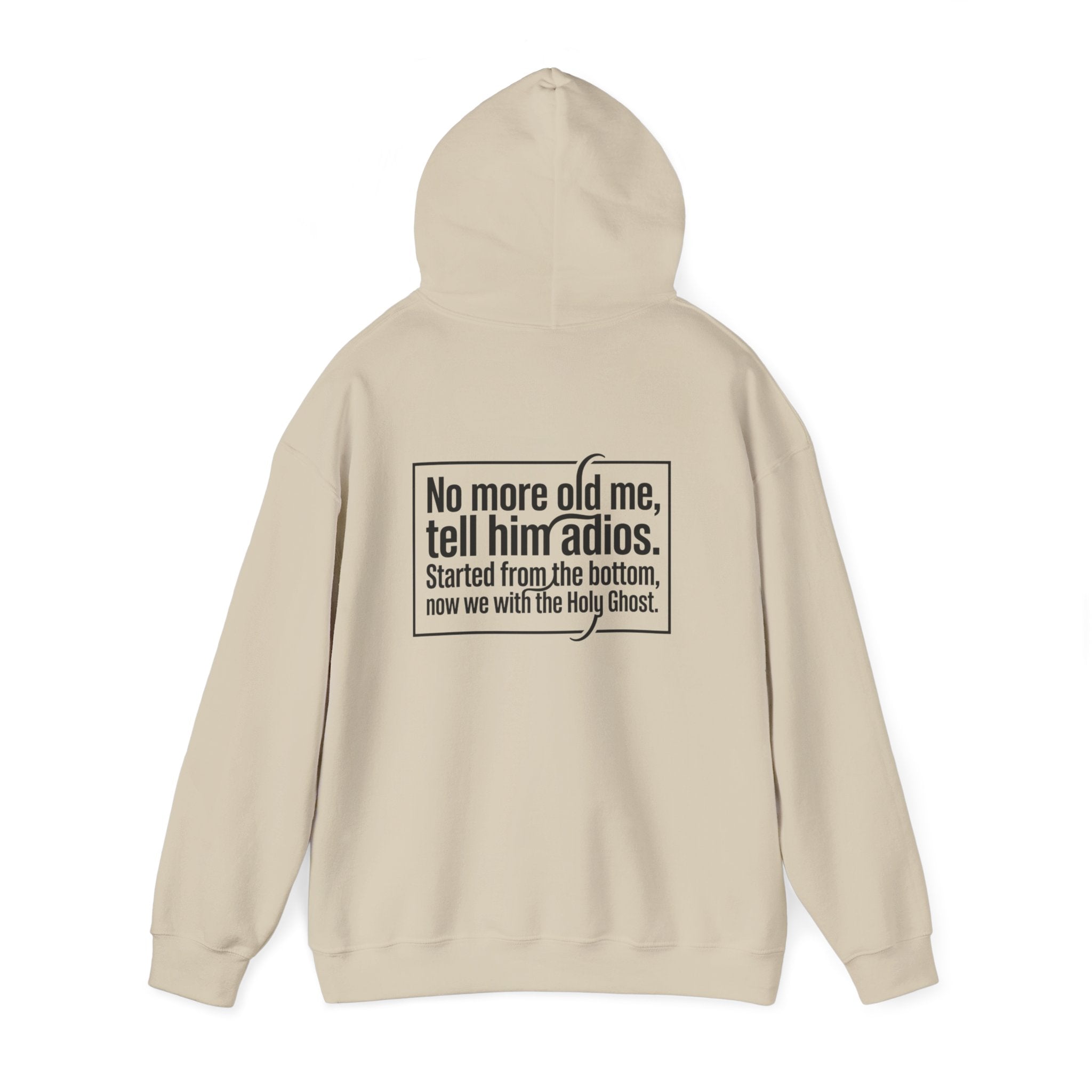 Love God "No More Old Me" Christian Hoodie