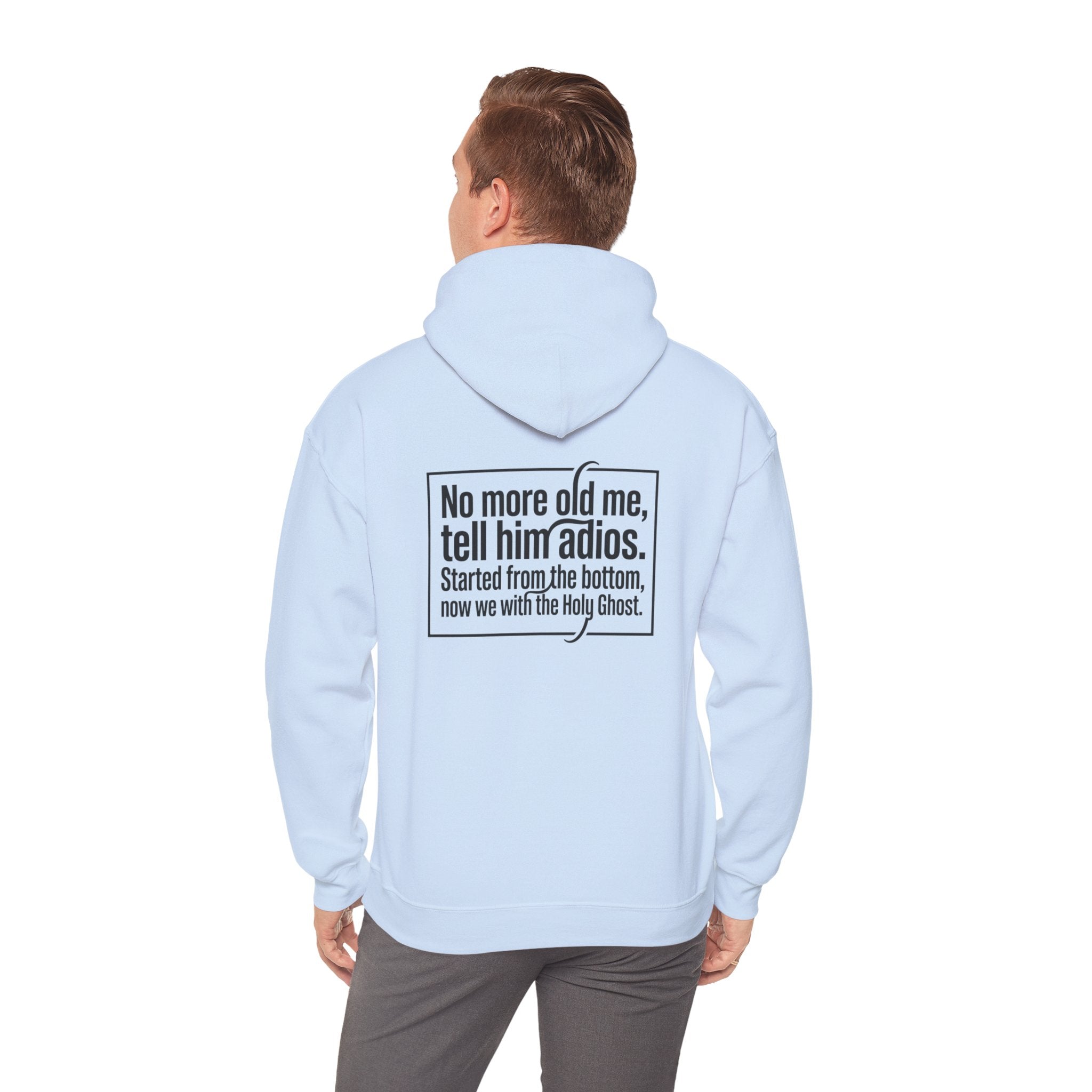 Love God "No More Old Me" Christian Hoodie