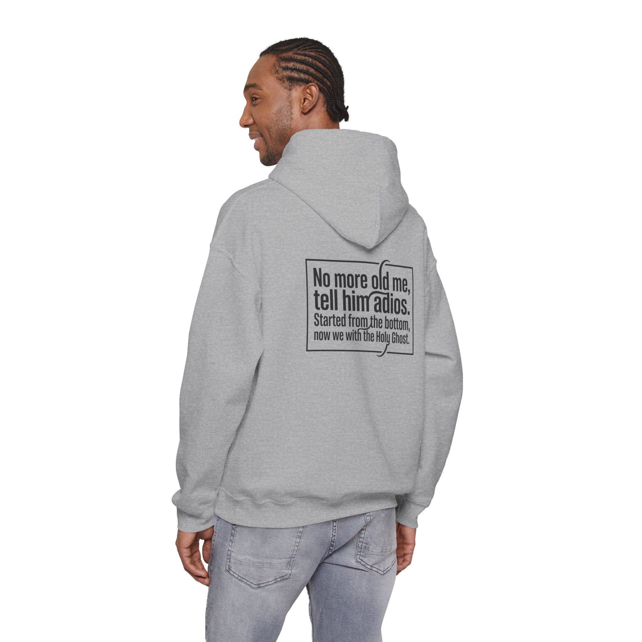 Love God "No More Old Me" Christian Hoodie
